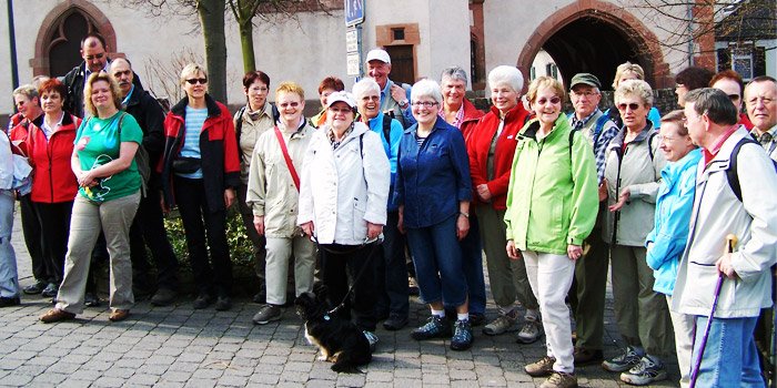 Gruppenbild Wandern