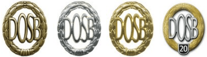 Sportabzeichen in Bronze